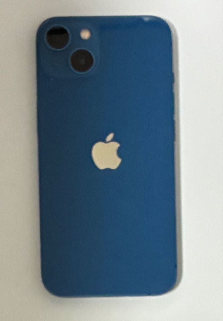 Apple スマートフォン ブルー