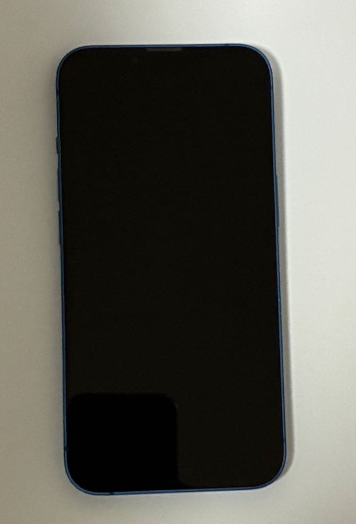 Apple スマートフォン ブルー