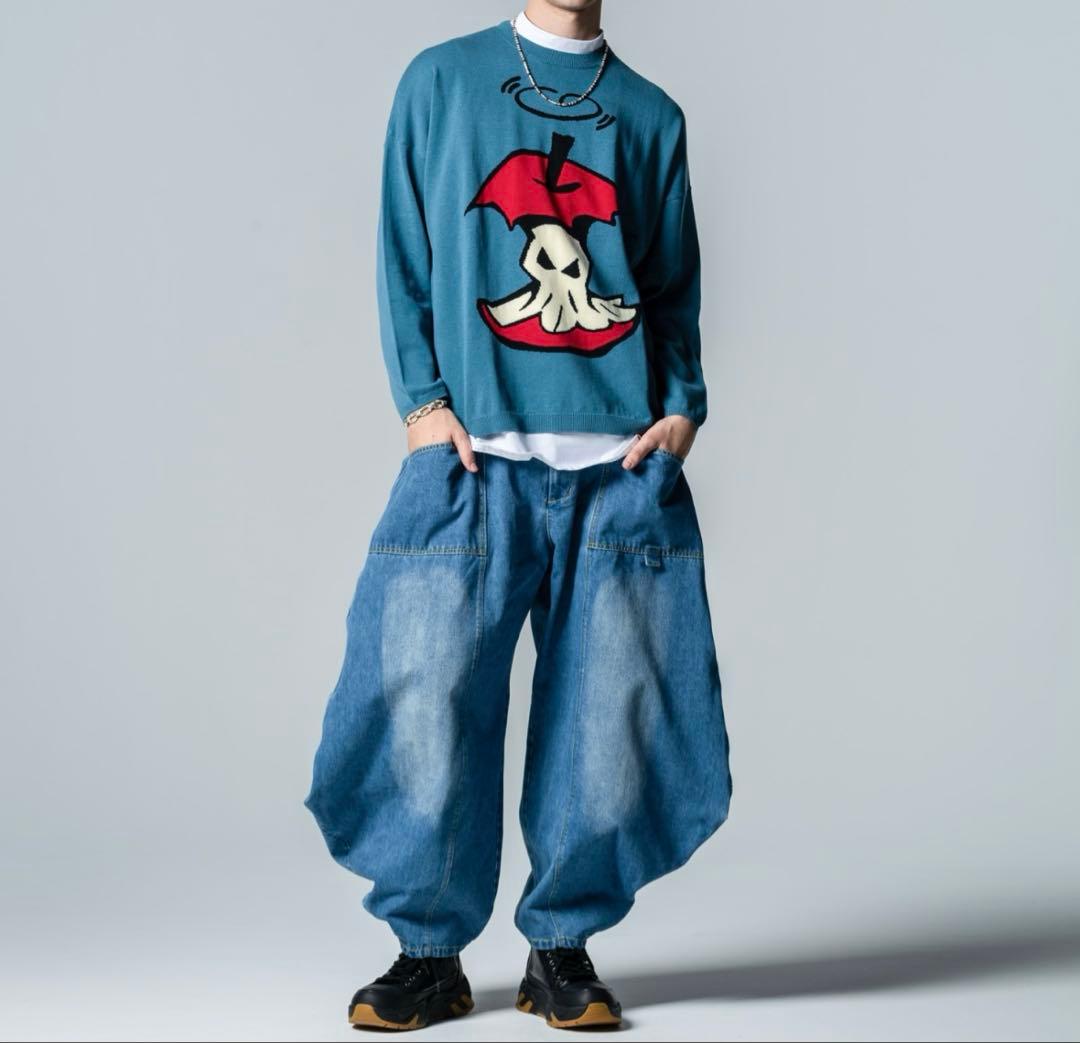 glamb Kite Shaped Denim カイトシェイプドデニム L