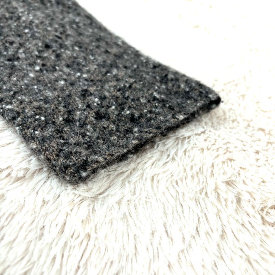 希少✨ファビアナフィリッピ　コート　Lサイズ　モヘヤ　アンゴラ　切り替え　異素材