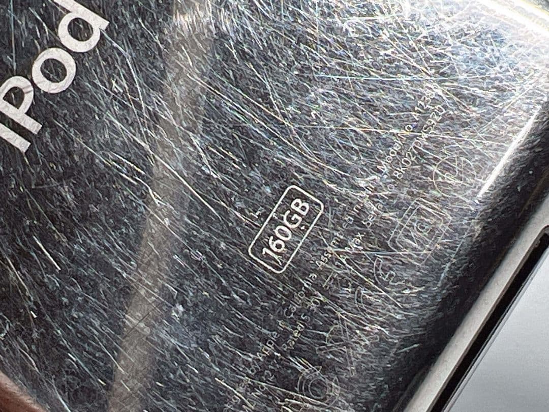 アップル iPod Classic A1238 160GB ジャンク