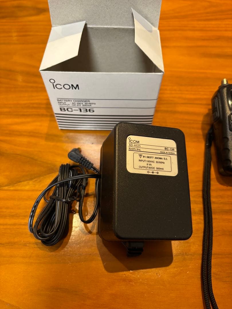 ICOM IC-R5 受信機 ACアダプター付き