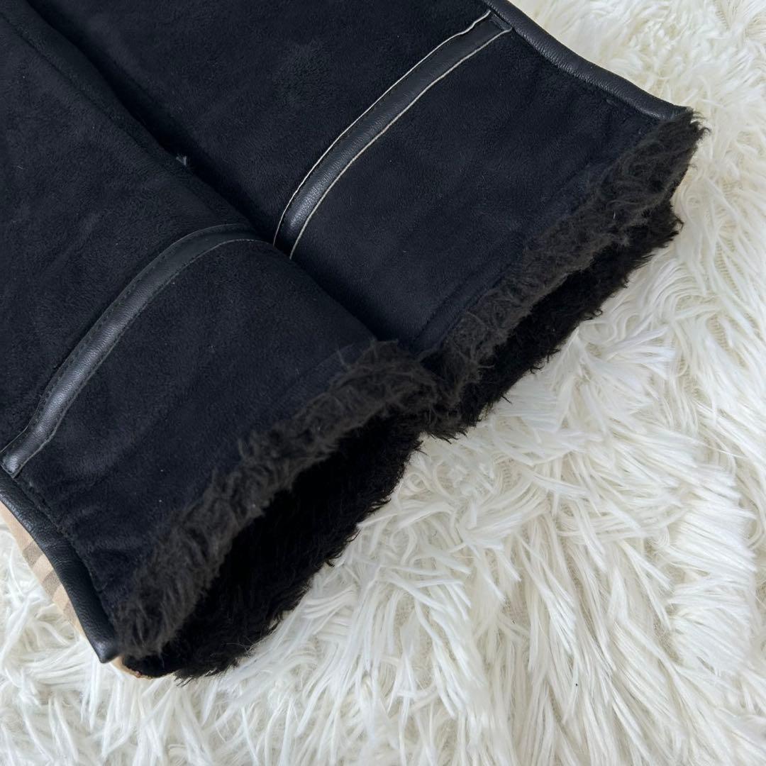 【美品/M】バーバリーブラックレーベル ミリタリージャケット メガノバチェック