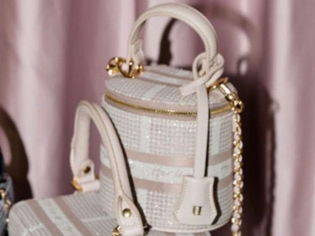 バッグ Herlipto HLT Jacquard mini Vanity Bag