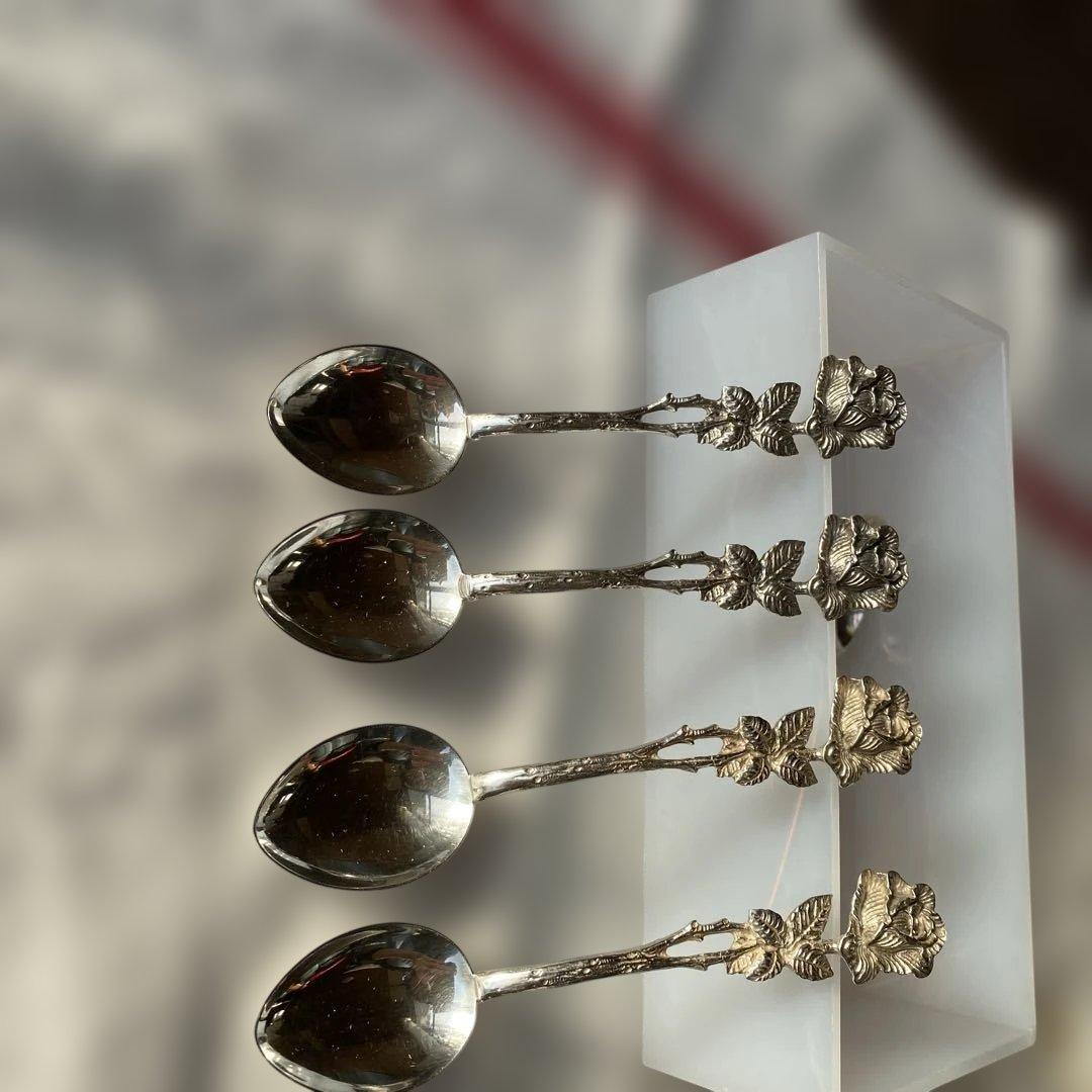 クリストフ　ウィドマン　コーヒースプーン 4本セット　925純銀製