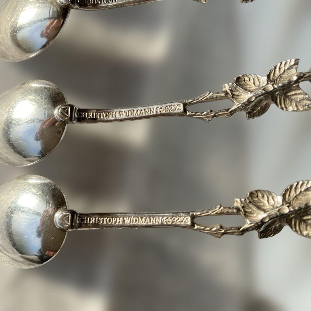 クリストフ　ウィドマン　コーヒースプーン 4本セット　925純銀製