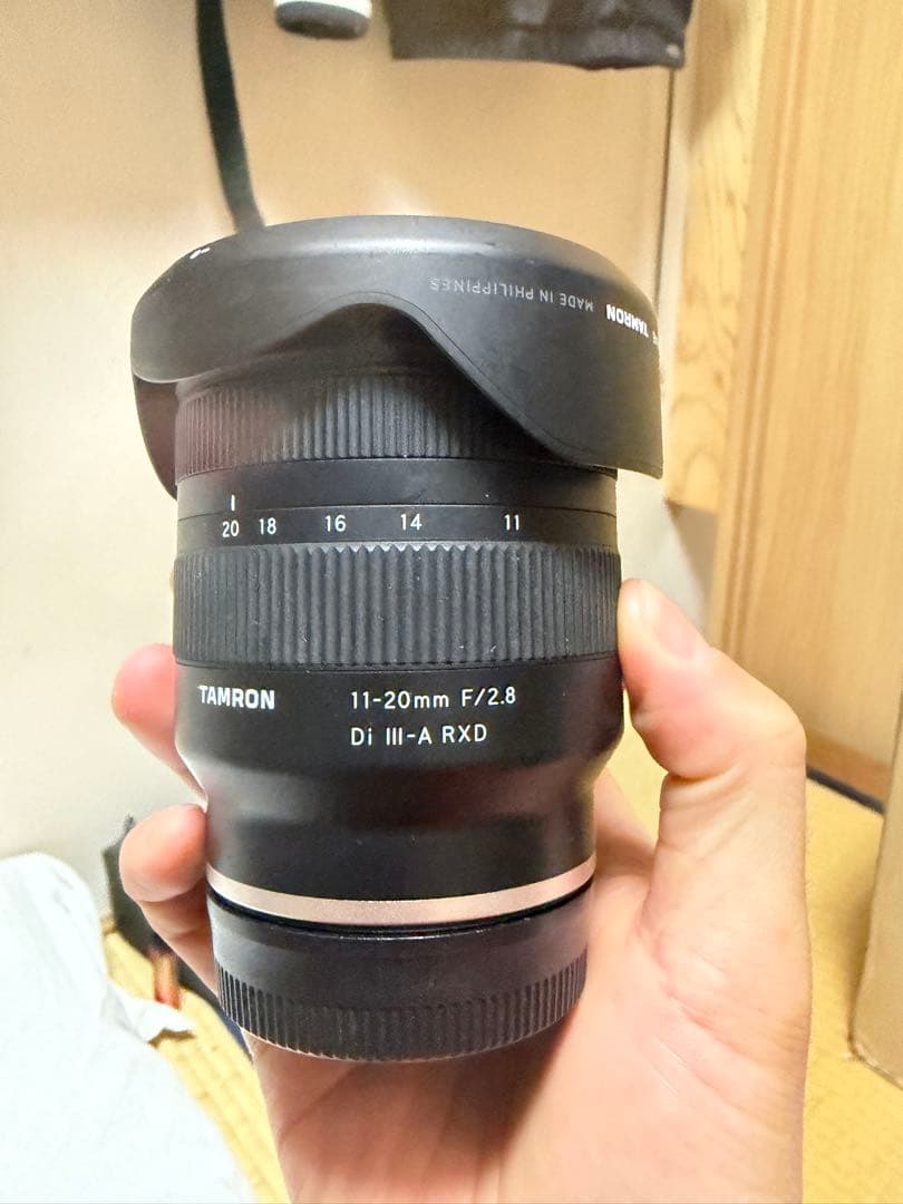 TAMRON 11-20mm F/2.8 Di III-A RXD おまけ付き