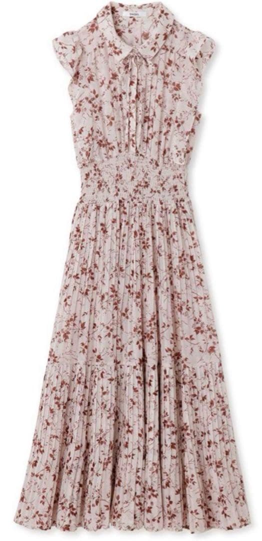 SNIDEL スナイデルSustainable フリルプリーツワンピース