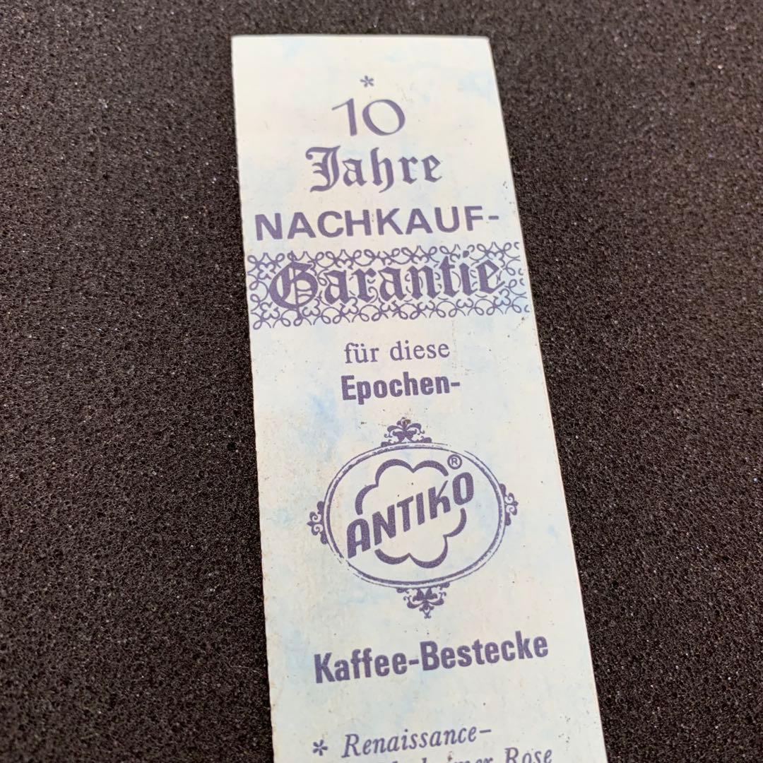 ANTIKO(ドイツ) ヒルデスハイムローズ ケーキフォーク 6本