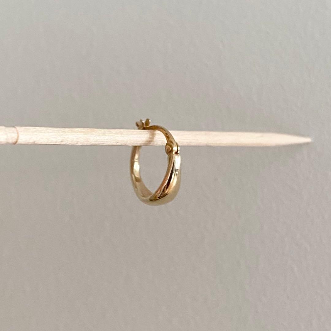 【ete】　K10フープピアス　※片方のみ