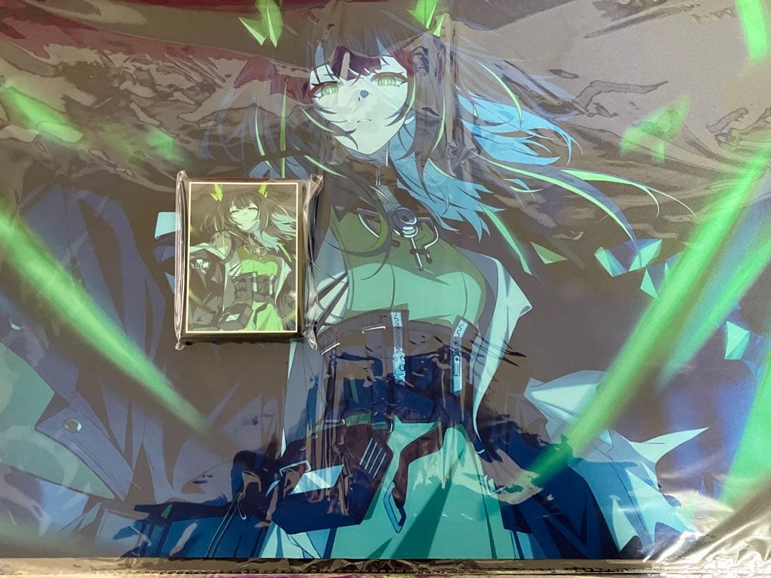 白詰草　アークナイツ　スリーブ　プレイマットMon3tr