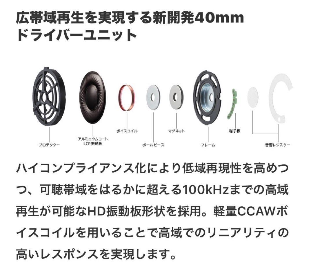 SONY ステレオヘッドホン MDR-1A（シルバー）
