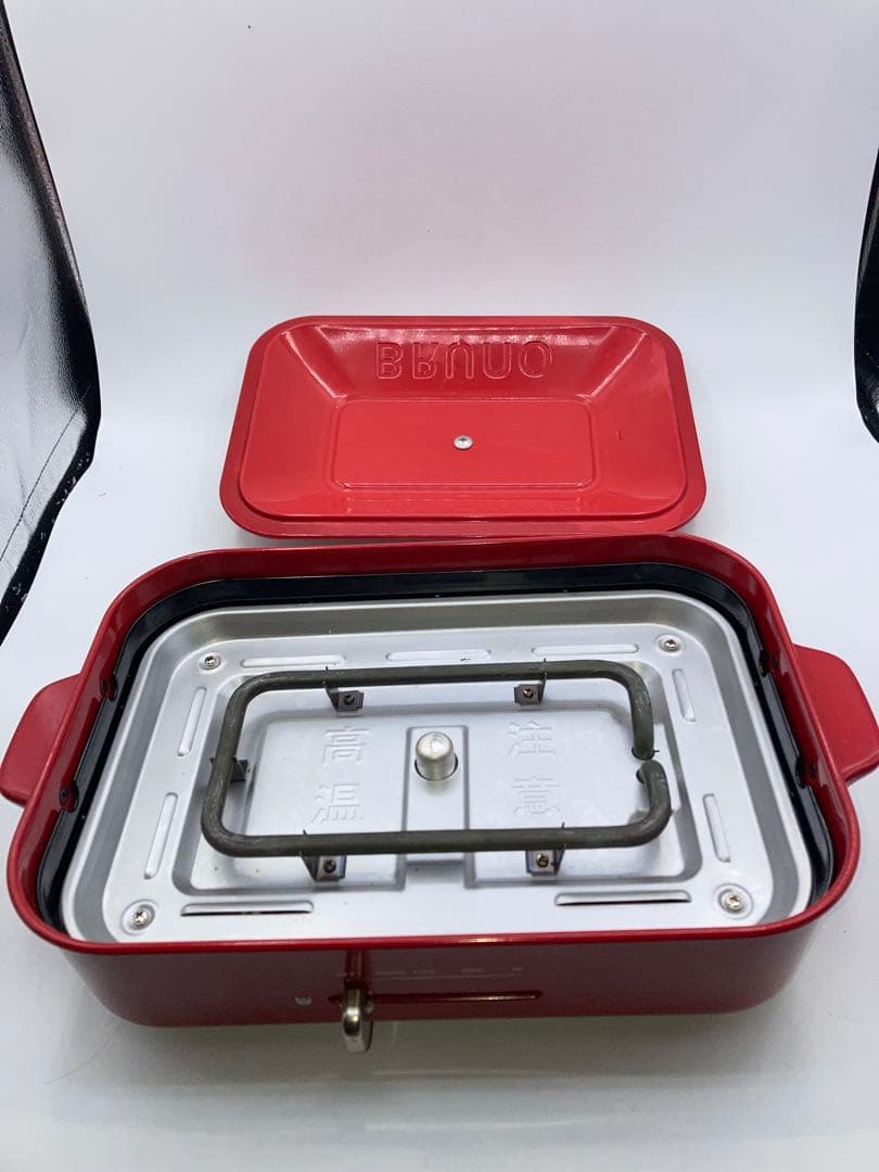 BRUNO ブルーノ　コンパクトホットプレート　セラミックコート鍋　セット