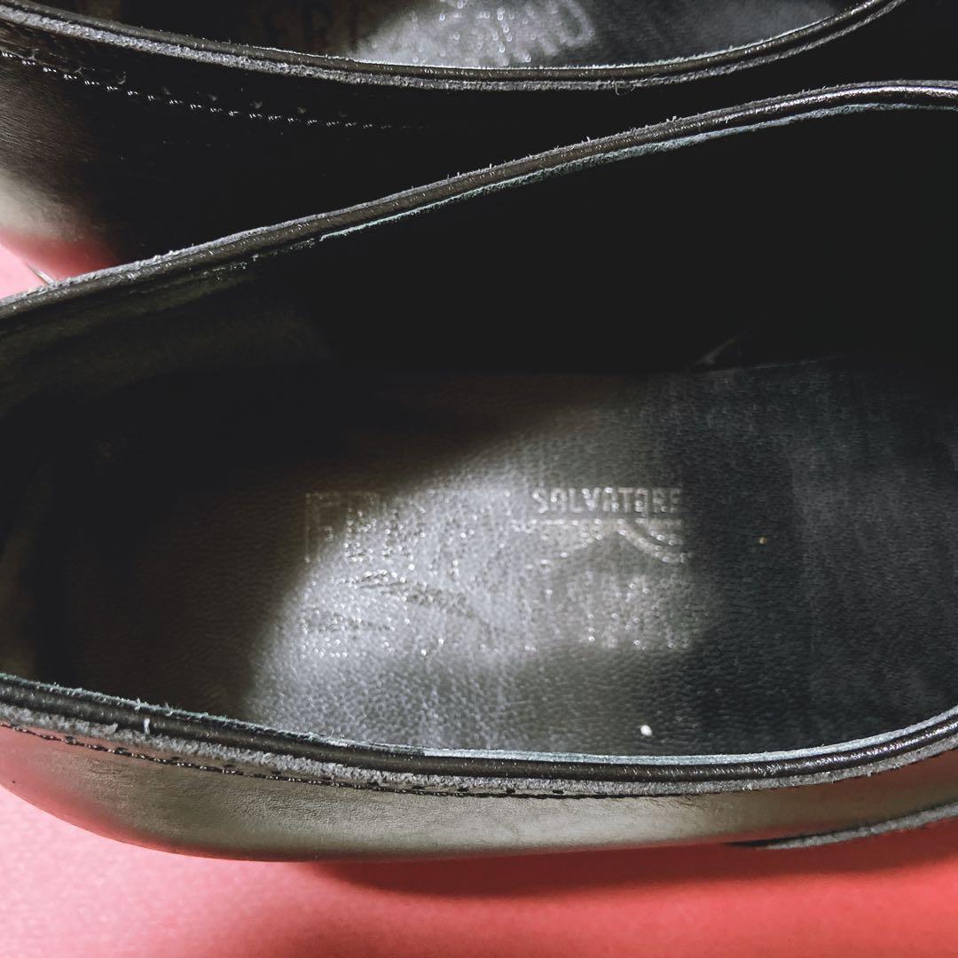 希少⭐️サルヴァトーレフェラガモ　ビジネスシューズ　パンチング加工　9D メンズ