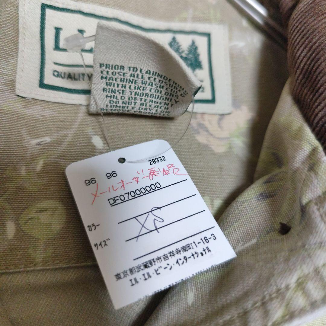 LL Bean 花柄　カバーオール バーンコート　ジャケット　レディース