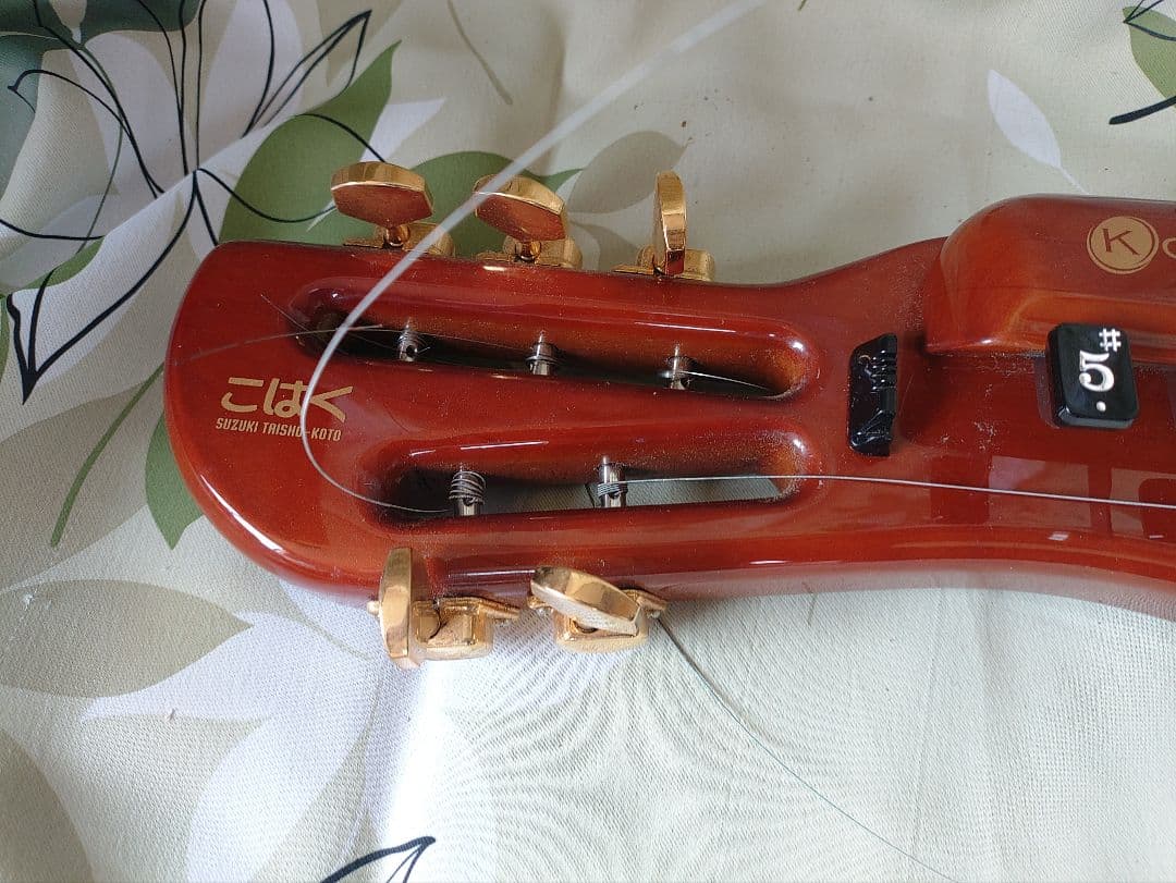 電気大正琴 こはく ソプラノ CHK-1 鈴木楽器製作所 ケース付き美品