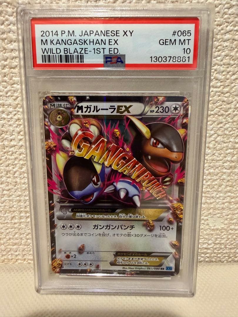 【PSA10】MガルーラEX RR XY2 ワイルドブレイズ 065/080