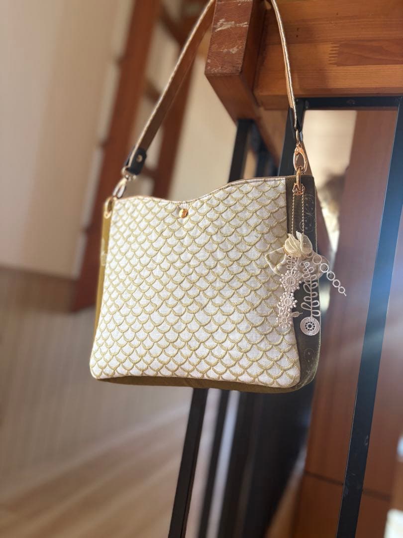 再販▫︎ミナペルホネン▫︎ハンドメイド▫︎pitaサンドbag