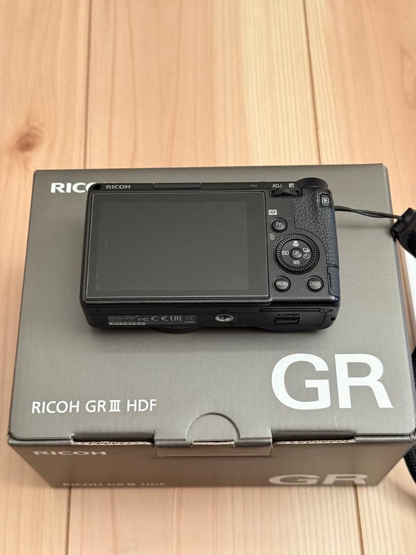 【極美品・シャッター171枚】RICOH GR III HDF+アクセサリセット