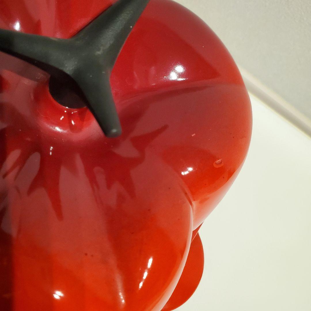 ルクルーゼ ベルペッパー ピーマン パプリカ レッド 両手鍋 新品