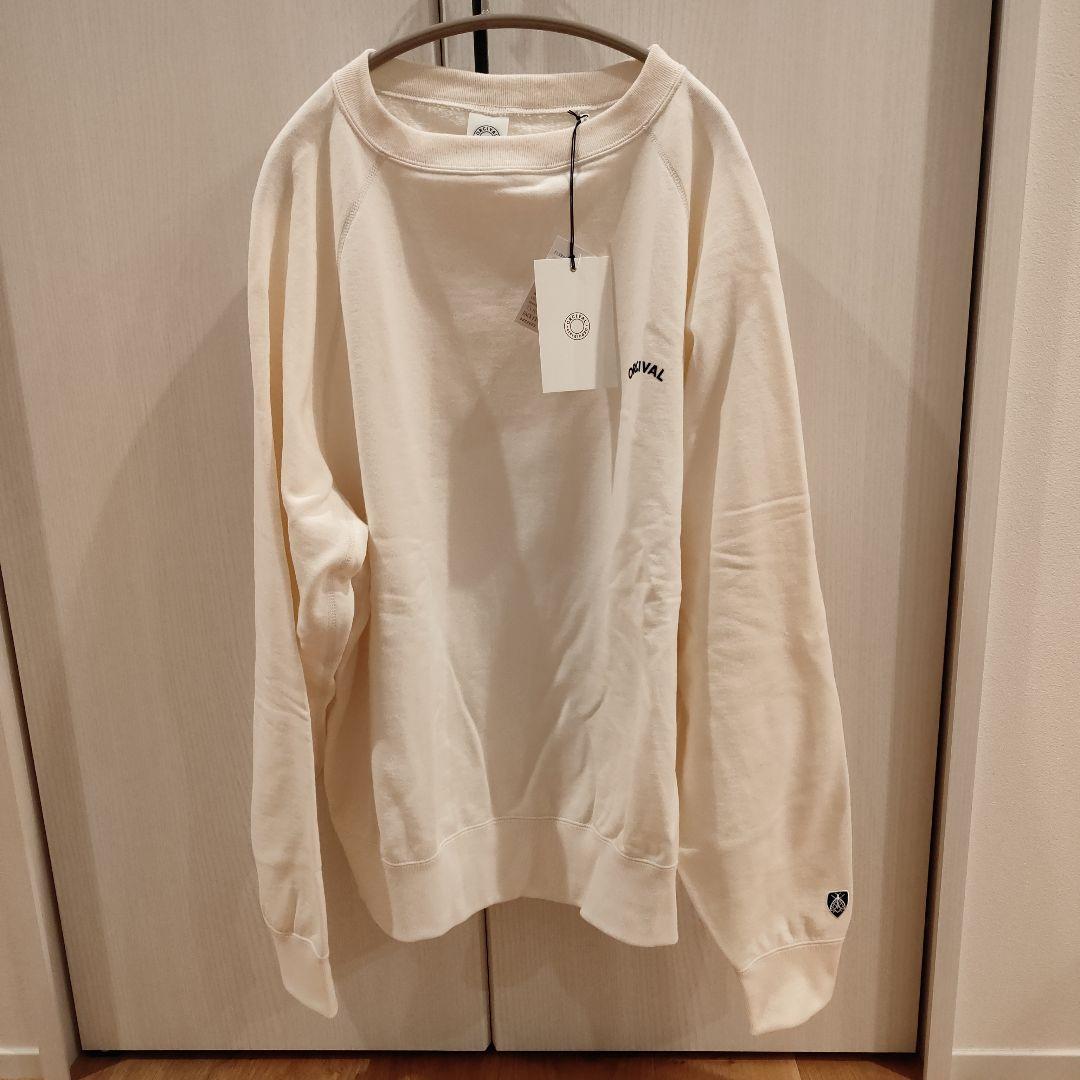 ORCIVAL エクリュ コットン裏毛 スウェットプルオーバー 5 ユニセックス