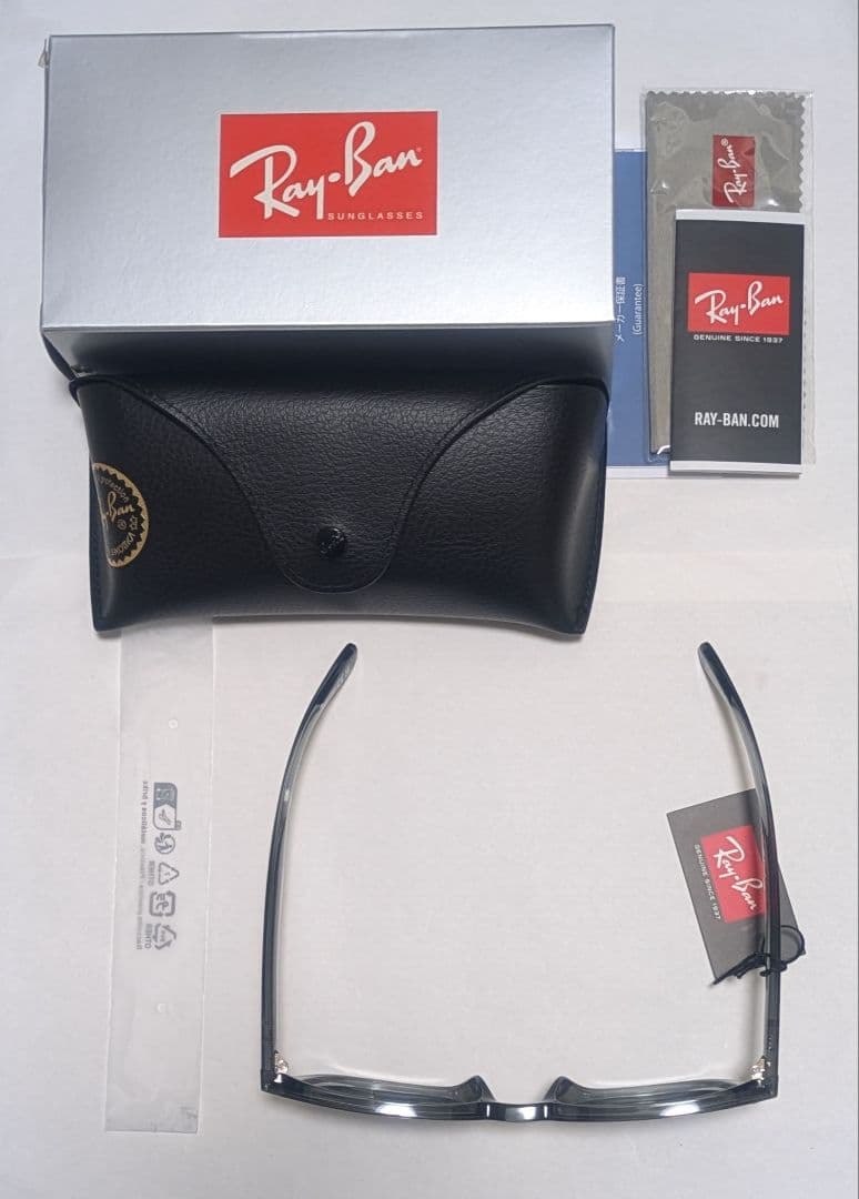 【新品】レイバン RB4392D 645087 66サイズ クリアグレー