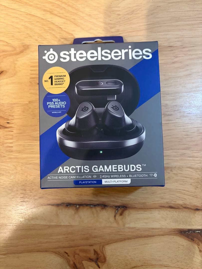 teelSeries Arctis GameBuds ワイヤレスイヤホン 黒