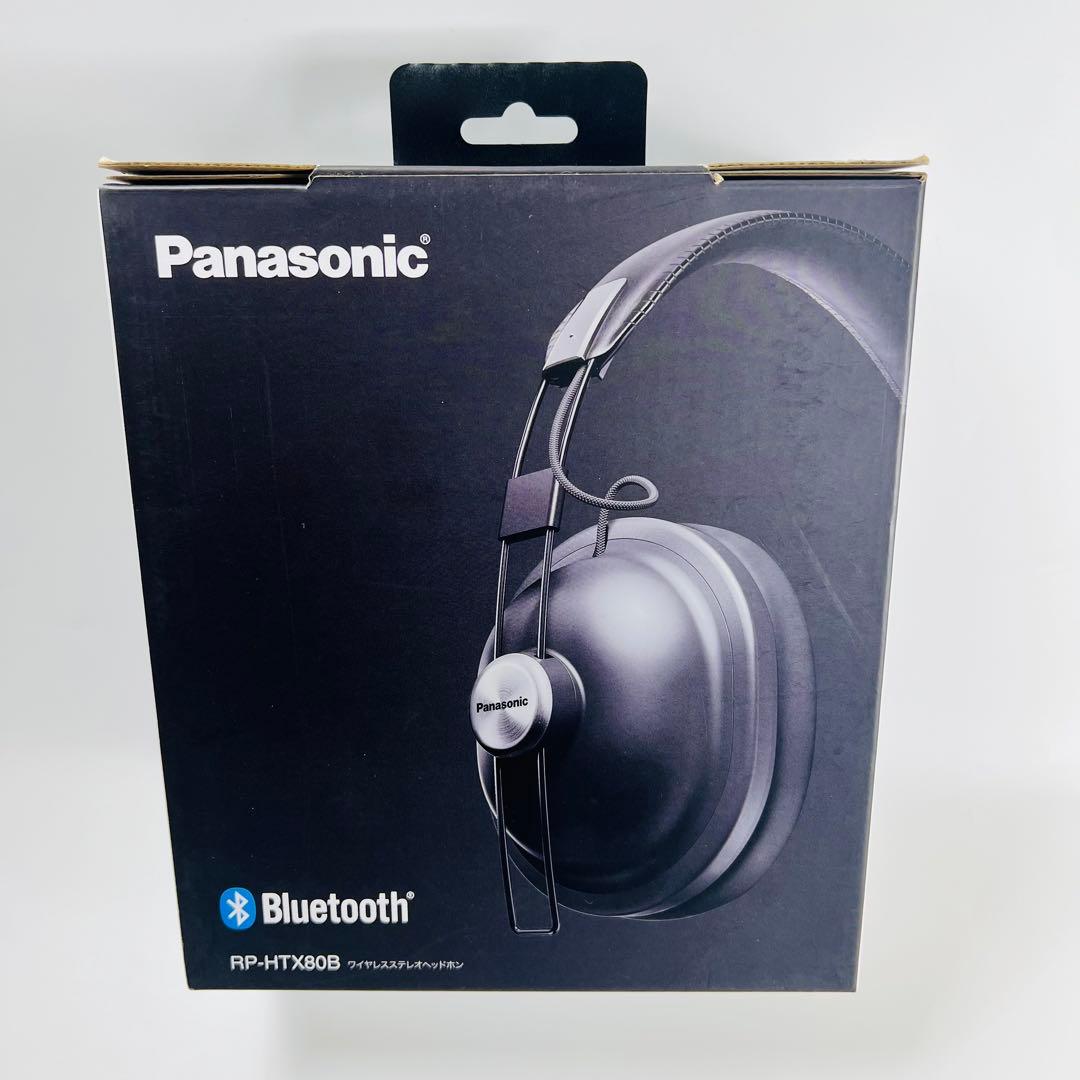 Panasonic RP-HTX80B ワイヤレスヘッドホン◎2