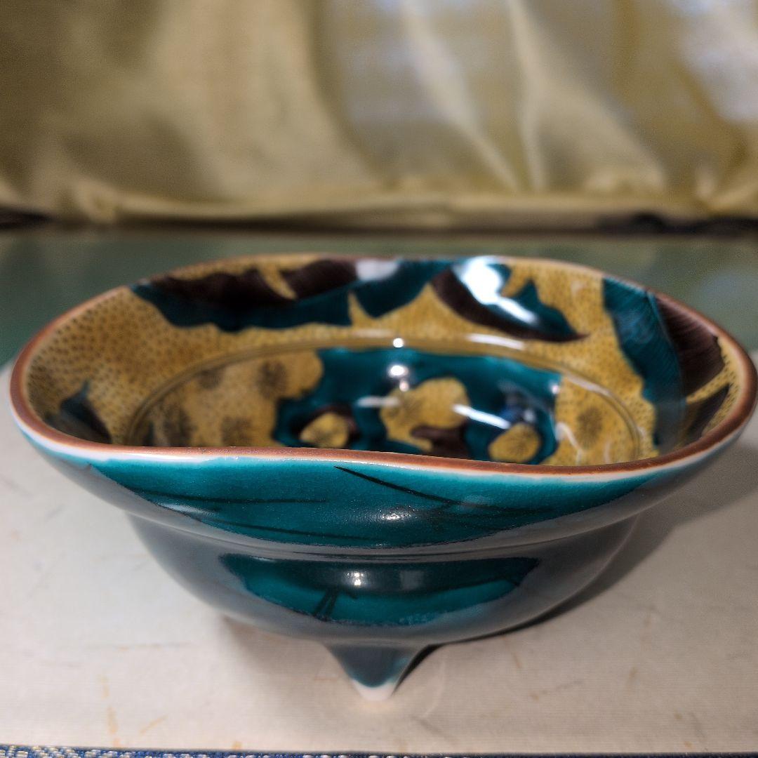 九谷焼　香祥窯　角福向付　5客（共箱付）