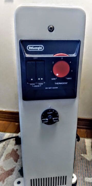 【美品】デロンギオイルヒーター 暖房器具