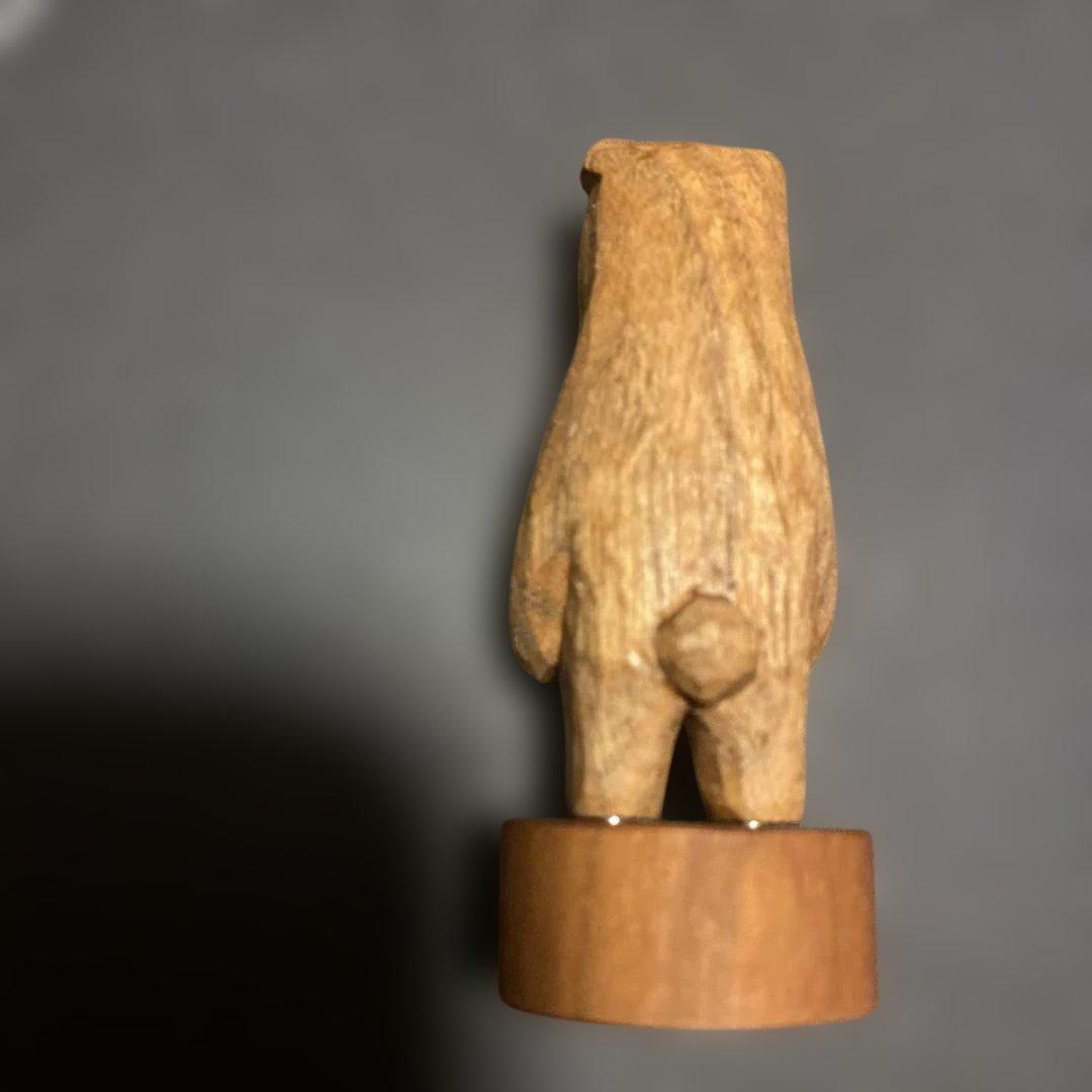 江籠正樹　熊　置物　新品未使用