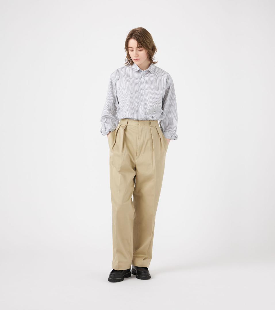 nanamica Double Pleat Chino Pants ナナミカ