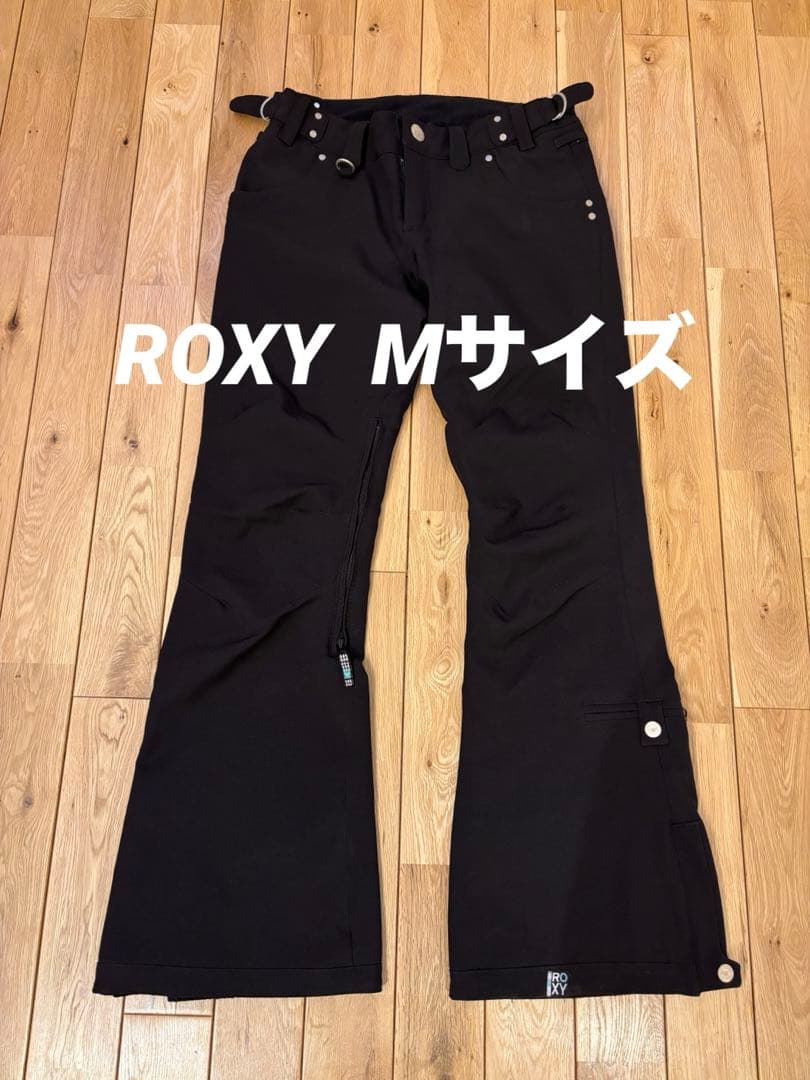 ROXY ロキシー　スノーボード　スキー　ウエア　パンツ　黒　ブラック