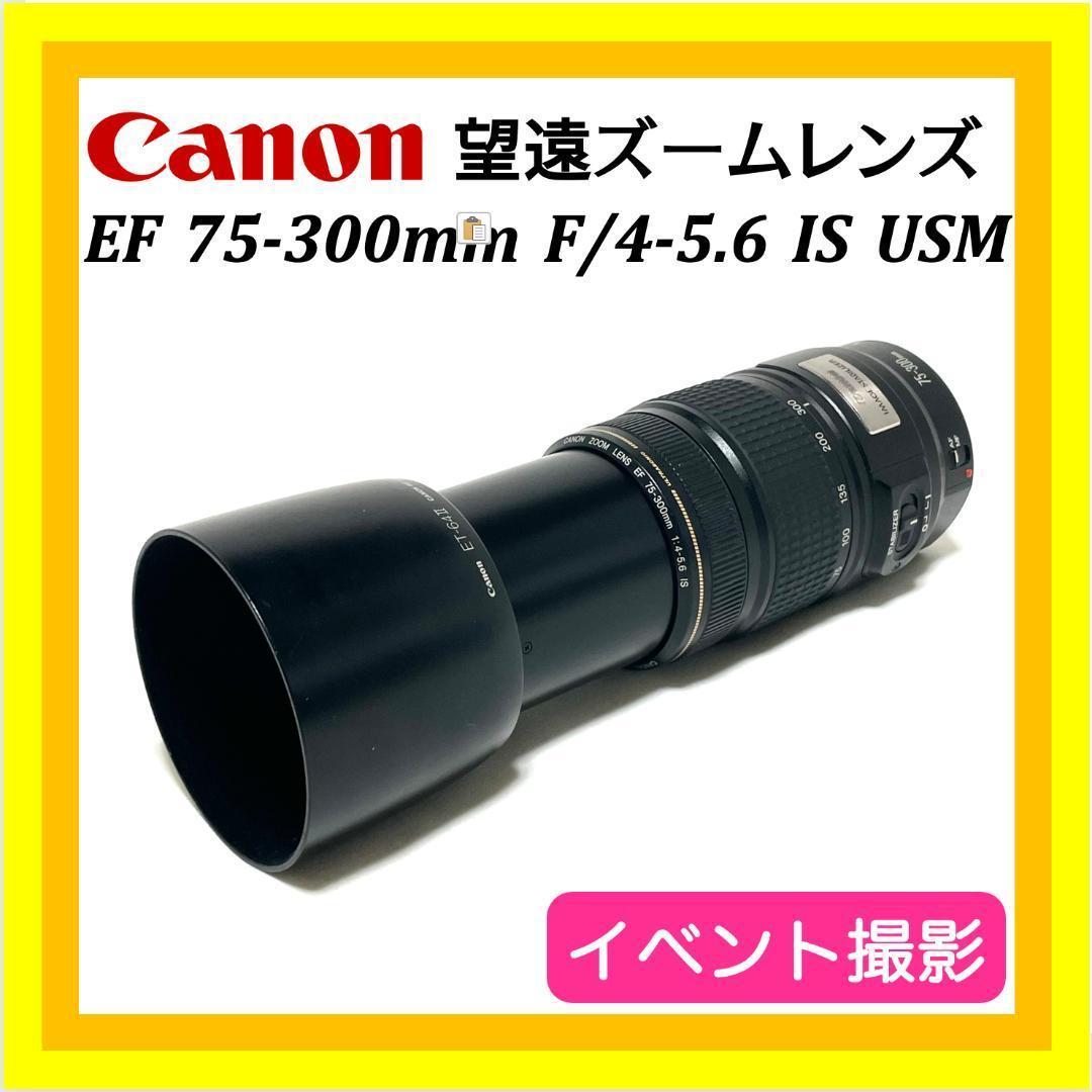 動く一瞬を捉える❣️ Canon EF 75-300mm IS USM 超望遠