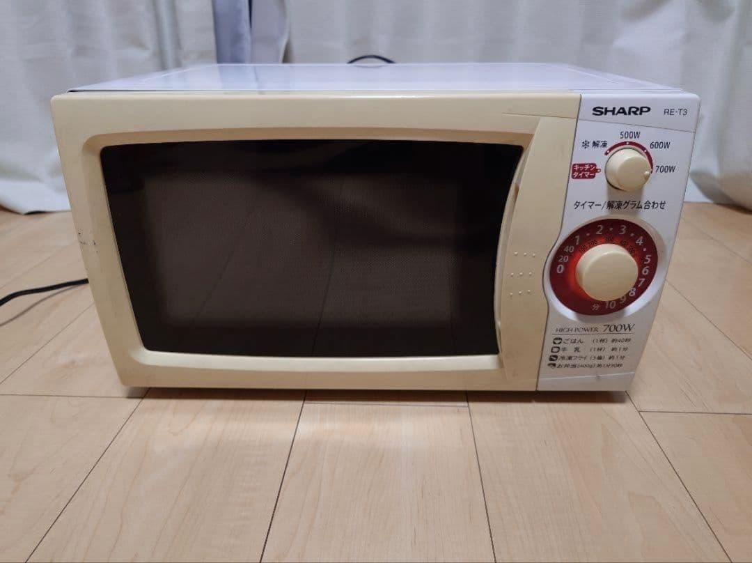 ヘ*ア様 SHARP 単機能電子レンジ RE-T3-W5