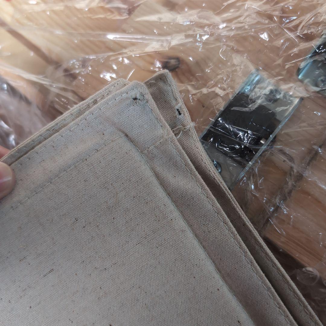 パイン材　ベッド下収納ボックス　仕切り付き　蓋付　3個セット