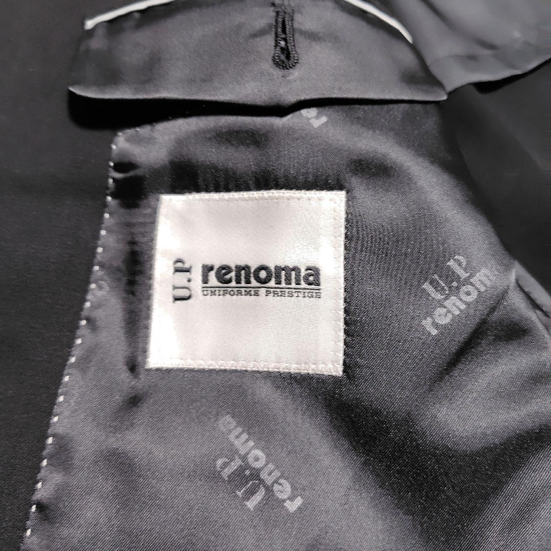 【極美品】レノマ フォーマル 3ピース アジャスター スーツ 黒 A5
