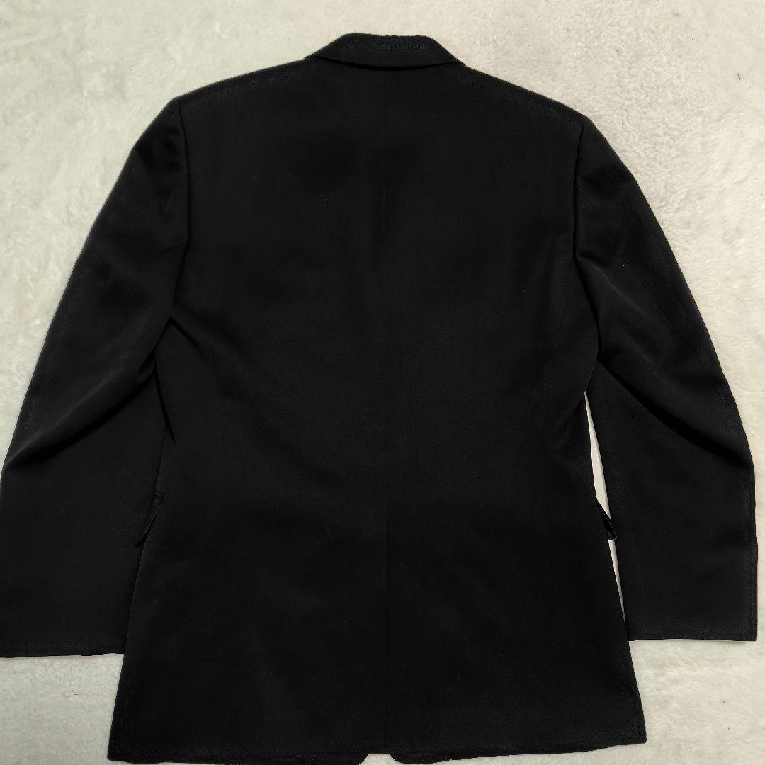 【極美品】レノマ フォーマル 3ピース アジャスター スーツ 黒 A5