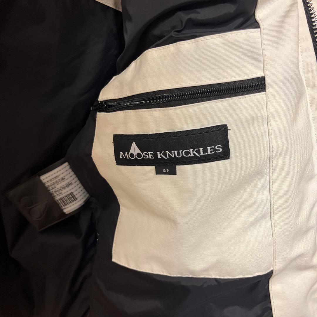 MOOSE KNUCKLES ダウンジャケット ホワイト