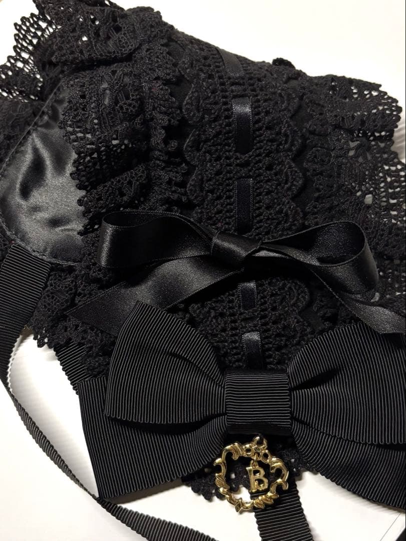 【即購入OK】別珍プリンセスドロップヘッドドレス