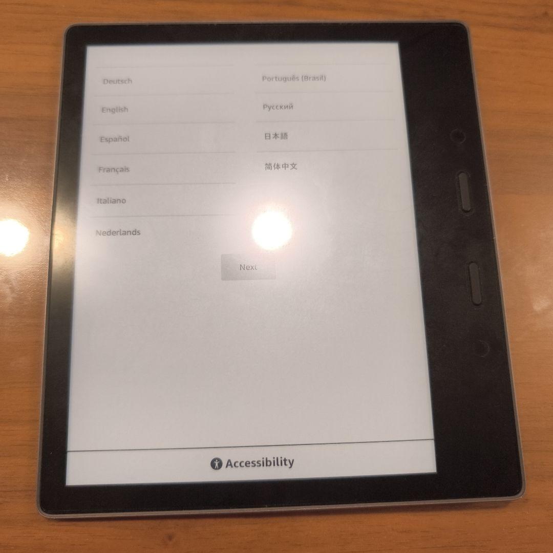 Amazon Kindle Oasis10世代、本体 Wi-Fi 32GB