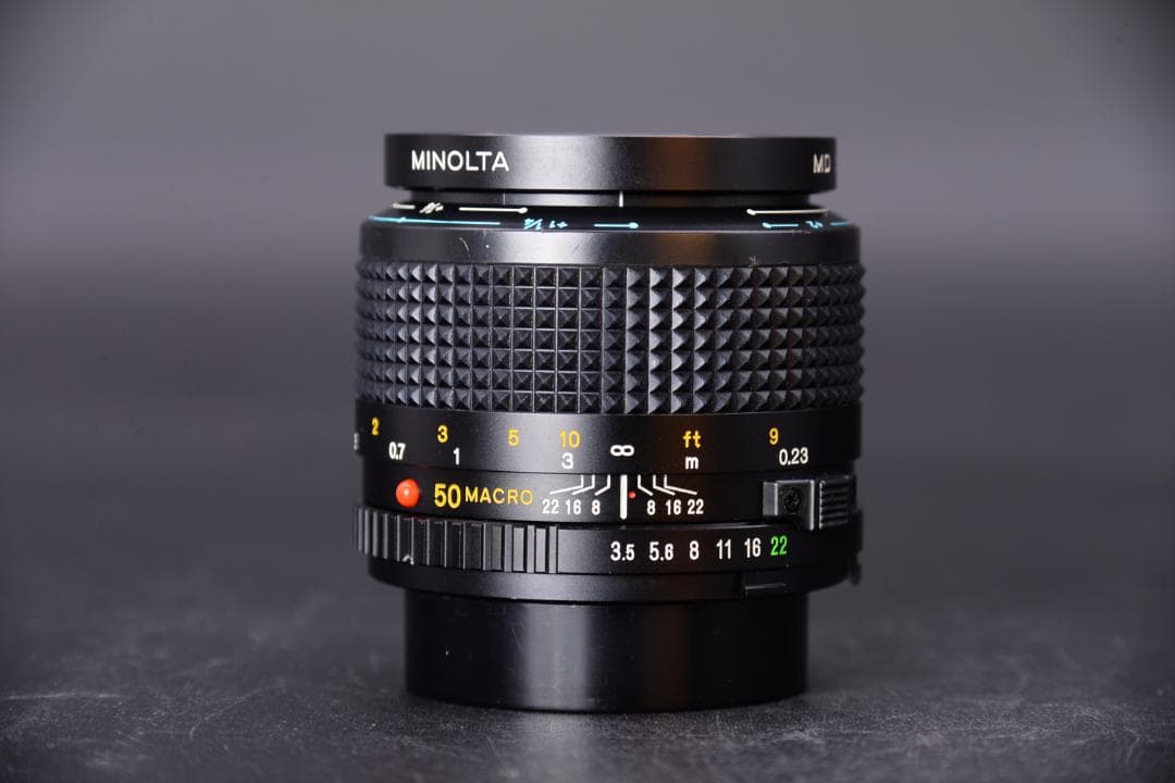 Minolta ミノルタ New MD マクロ Macro 50mm f3.5