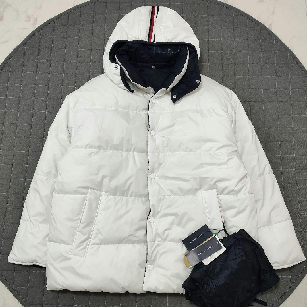 【新品タグ付】トミーヒルフィガー　2way　リバーシブル中綿ジャケット　Lサイズ