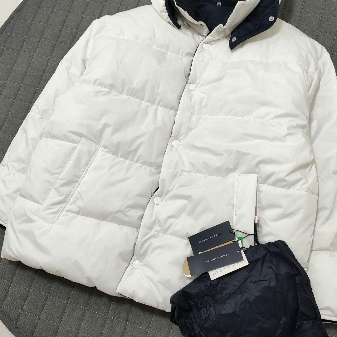 【新品タグ付】トミーヒルフィガー　2way　リバーシブル中綿ジャケット　Lサイズ