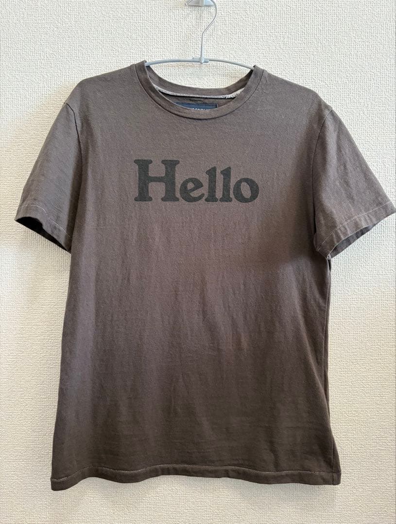 美品＊MADISONBLUE HELLOプリントTシャツ エストネーション