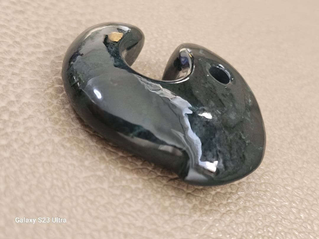 出雲瑪瑙碧玉　飛龍丸玉　３７mm