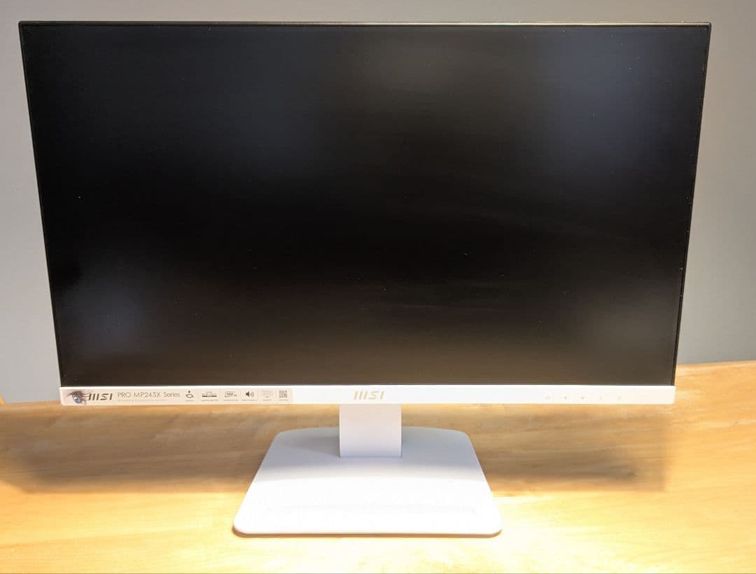 MSI PRO MP243X Series モニター　23.8インチ ホワイト