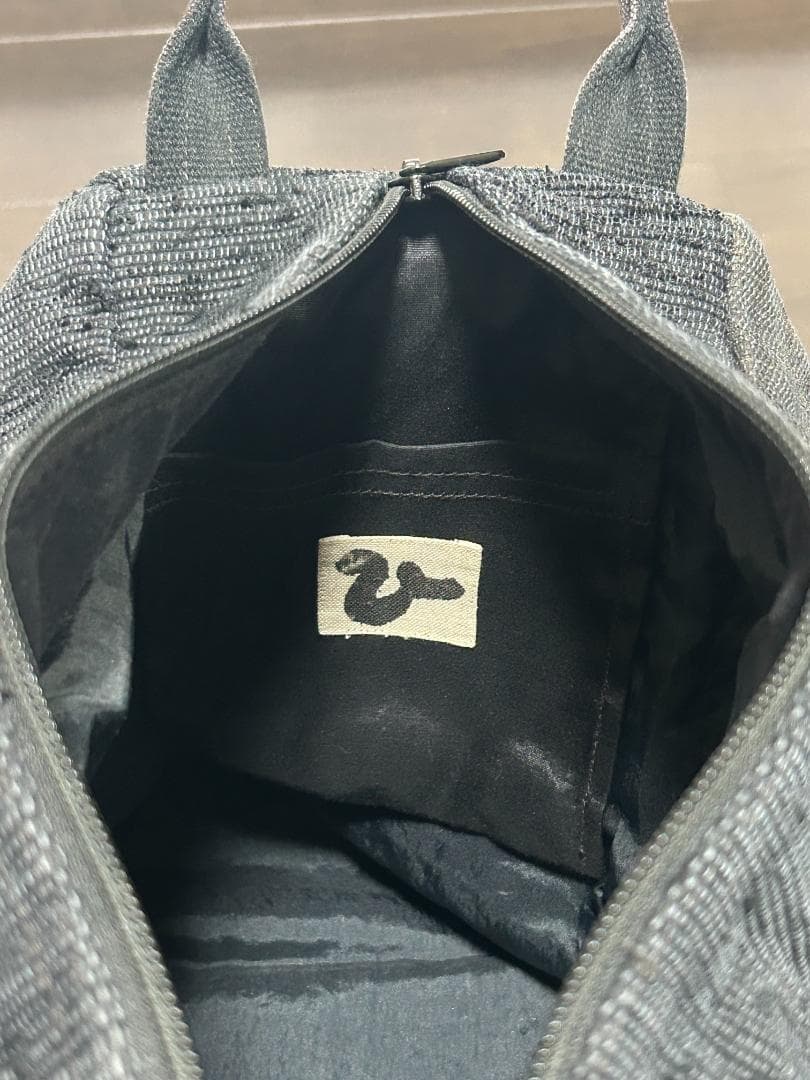 ゆずりは★野崎弘子さんの裂き織りバック