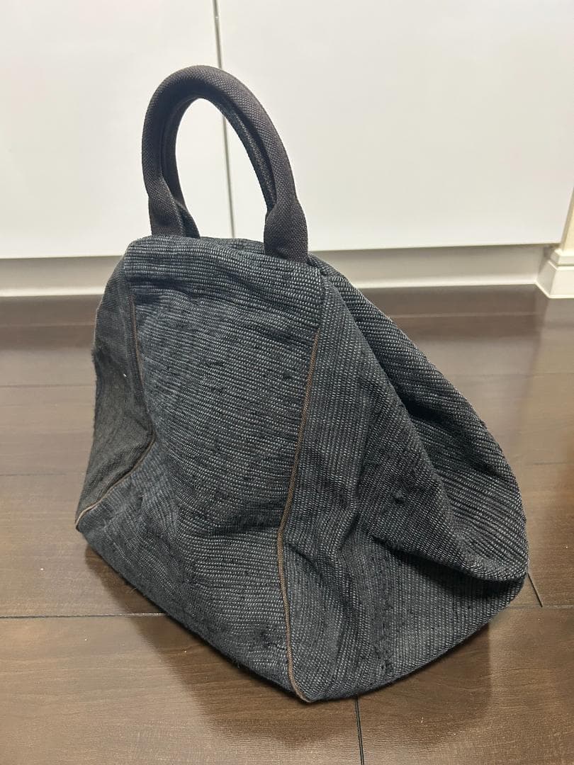 ゆずりは★野崎弘子さんの裂き織りバック