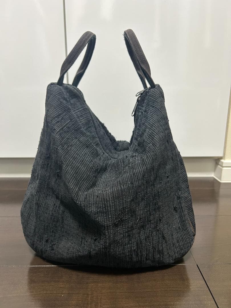 ゆずりは★野崎弘子さんの裂き織りバック